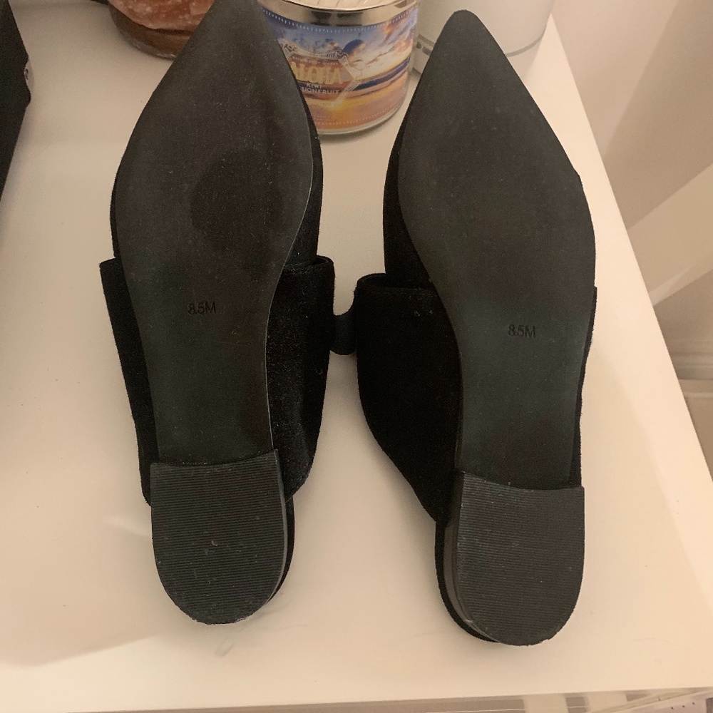 Jeffrey Campbell Black Charlin Bow Mules Size: 8.5 - Picture 3 of 4